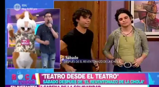 Homenaje a Ricky Tosso, en actuación con Gian Piero Díaz y Renzo Schuller. Homenaje a Ricky Tosso, en actuación con Gian Piero Díaz y Renzo Schuller.