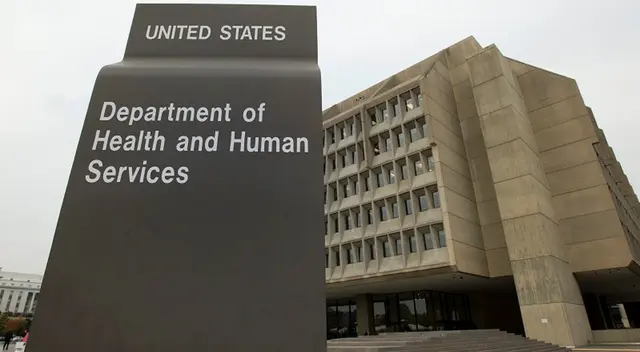 Fachada del Departamento de Salud y Servicios Humanos de los Estados Unidos.