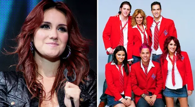 Dulce María apenada por no poder participar del reencuentro de RBD.