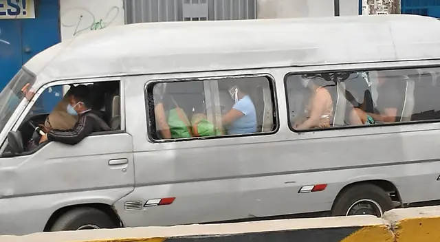 Permisos hasta por 10 años a combis de Lima