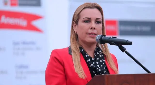 Fiorella Molinelli, presidenta ejecutiva de EsSalud.