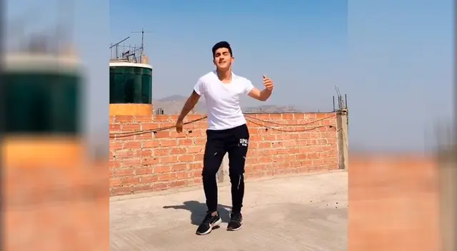 El joven bailó a ritmo de la canción “Cajamarquina” de String Karm.
