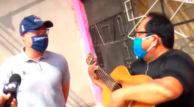 George Forsyth reveló que él apoyó para encontrar una cama UCI para Cachuca y le mandó sus mejores deseos en su lucha contra el COVID-19.