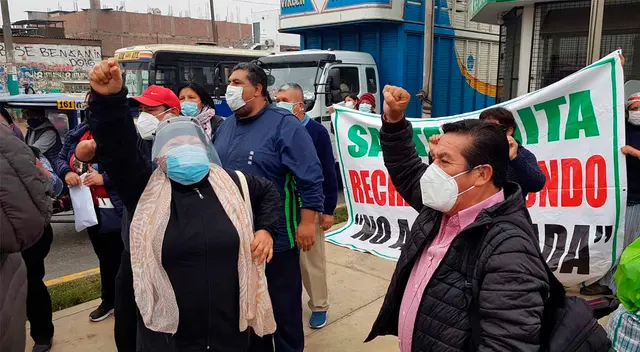 Vecinos rechazan traslado de ambulantes a Santa Anita.