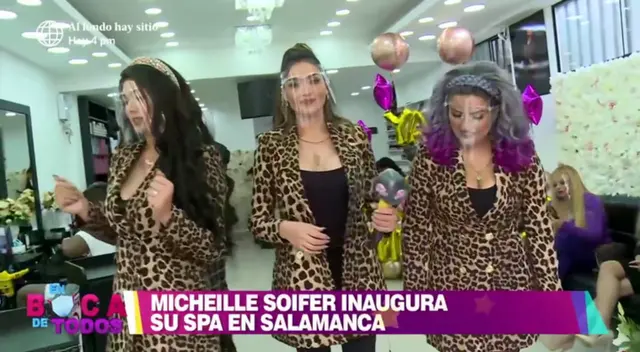 La apertura de Yali Extensiones Salón By Michelle Soifer tuvo la participación de Susy Díaz y su hija Florcita Polo.