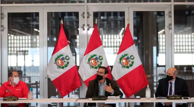 Martín Vizcarra brindará conferencia de prensa.