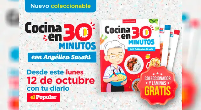 “Cocina en 30 minutos con Angélica Sasaki”