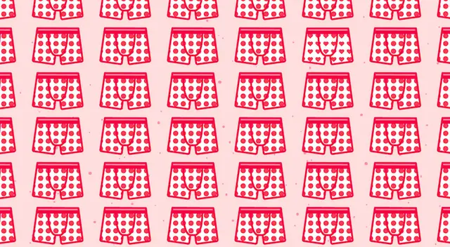 Encuentra los tres calzoncillos que tienen corazones Encuentra los tres calzoncillos que tienen corazones