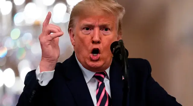 Donald Trump volvió a acusar a China por aparición de la COVID-19.