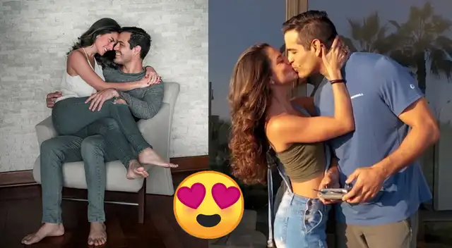 Ernesto Jiménez y Antonella Bacco felices de haber superado la cuarentena juntos