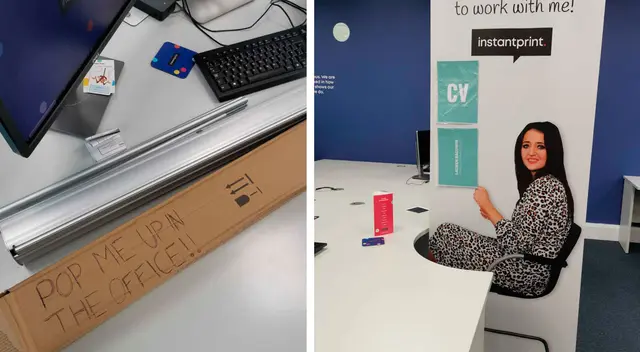 Joven envía curriculum con su foto en tamaño real para conseguir un trabajo