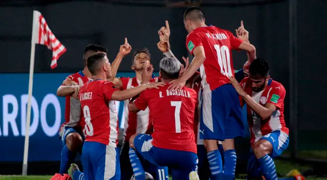 Ángel Romero anotó el segundo gol de Paraguay.