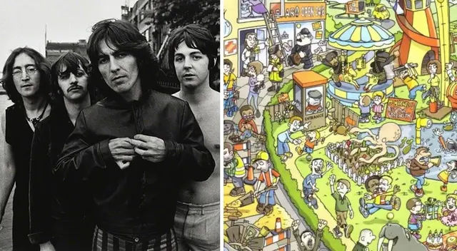 Reto viral: encuentra las canciones de The Beatles. Reto viral: encuentra las canciones de The Beatles.