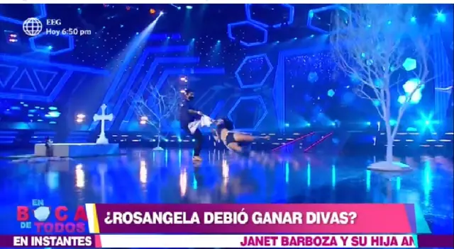 Ricardo Rondón le da su voto a Rosángela Espinoza en Divas.