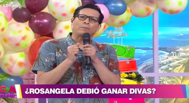 Carloncho elogió la última presentación de Rosángela en Divas. Carloncho elogió la última presentación de Rosángela en Divas.