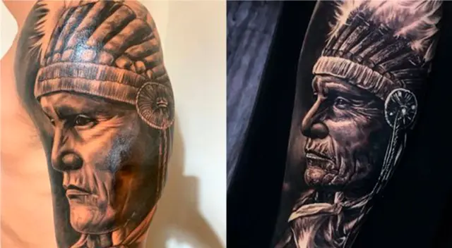 Gianluca Lapadula se realiza tatuaje en homenaje al Perú