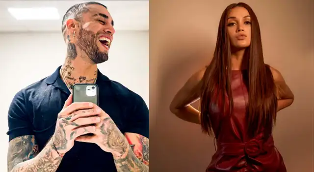Jota Benz quedó impresionado con atuendo de Angie Arizaga en final de Divas.