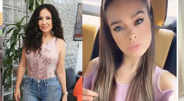 Janet Barboza aconseja a Jossmery Toledo.