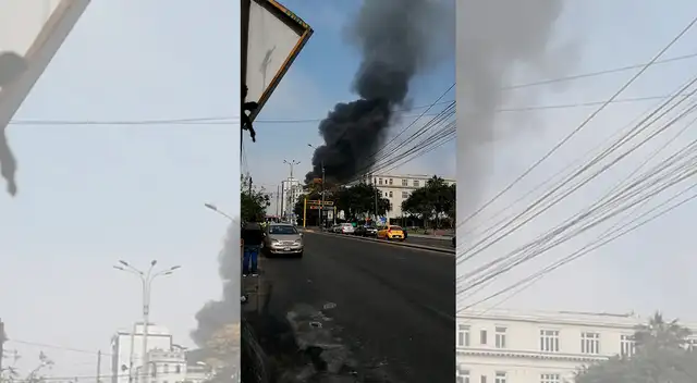 Incendio en 28 de Julio.