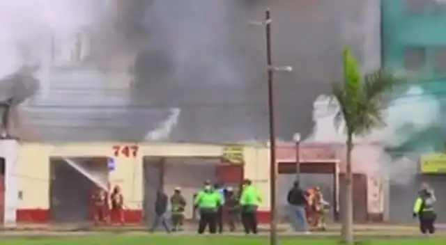 Incendio en 28 de Julio.