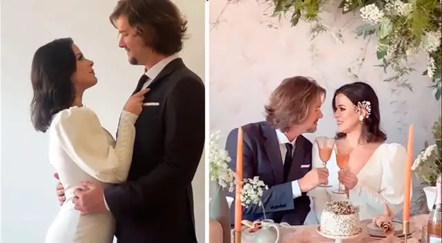 Karina Jordán y Diego Seyfarth se dieron el sí.