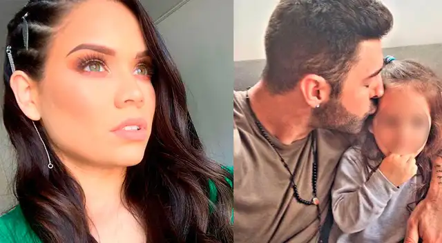 Andrea San Martín y Sebastián Lizarzaburu juntos por el cumple de su hija.
