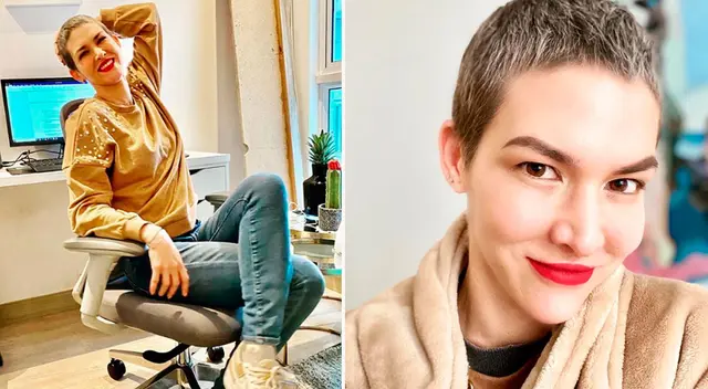 Anahí de Cárdenas feliz porque superó el cáncer de mama.