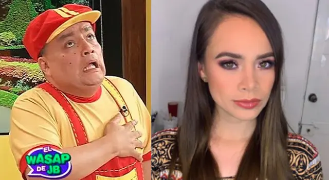 Jossmery participó en el sketch del niño Arturito del ‘El wasap de JB’