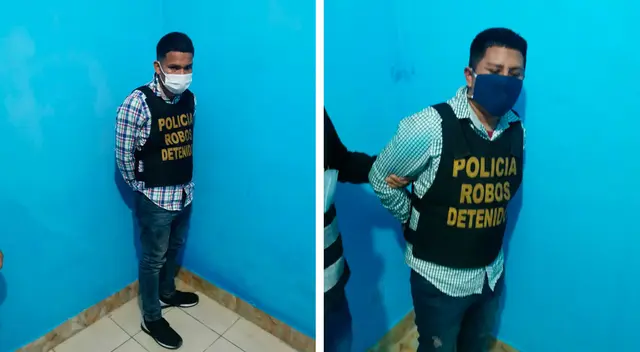 Ambos delincuentes fueron trasladados a las oficinas de la Division de Inteligencia Contra la Criminalidad y Robos para las diligencias correspondientes.