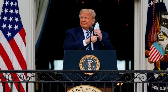 Donald Trump dice que ahora es inmune al coronavirus