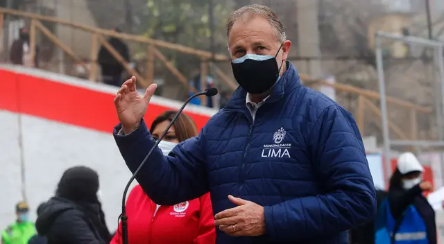 Jorge Muñoz, alcalde de Lima.