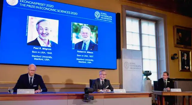 Expertos en subastas reciben el premio Nobel de Economía
