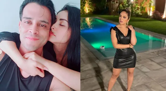 Isabel Acevedo se vaciló con el imitador de Christian Domínguez.