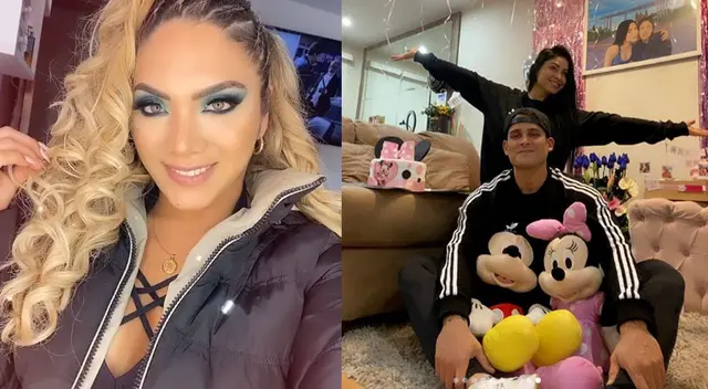 Isabel Acevedo se vaciló con el imitador de Christian Domínguez.