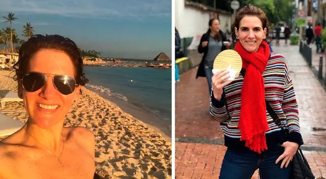 Gigi Mitre festeja su cumpleaños en Amor y Fuego.