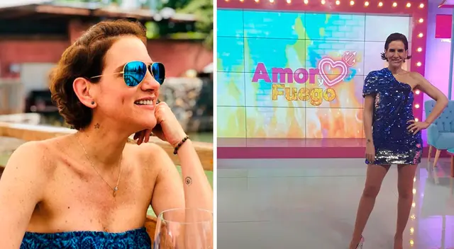 Gigi Mitre festeja su cumpleaños en Amor y Fuego.