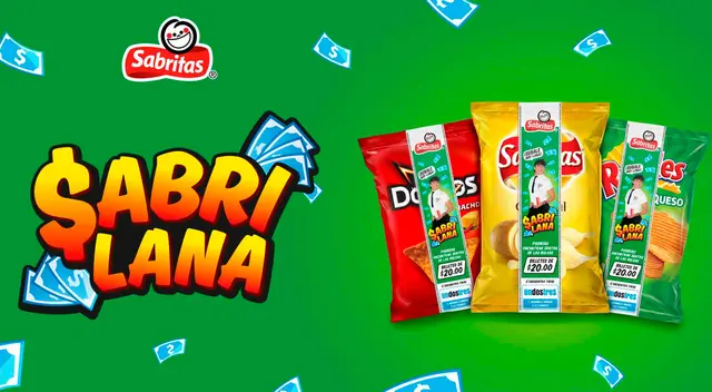 Empresa mexicana está regalando billetes 20 pesos dentro de sus snacks