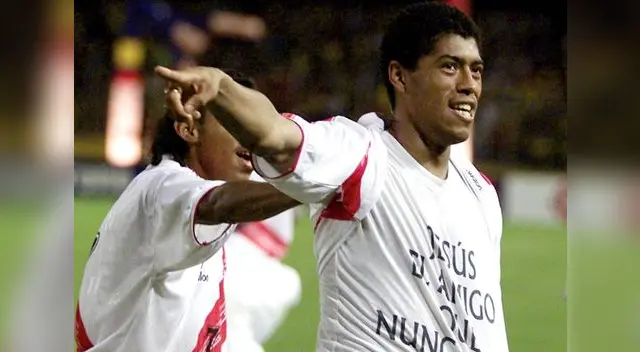 Juan pajuelo le anotó a Brasil en las Eliminatorias.