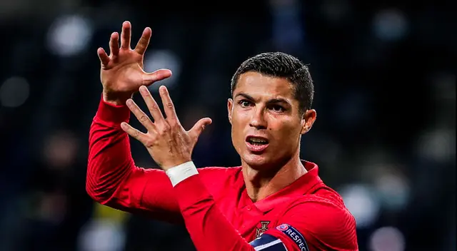 CR7 se contagió tras jugar por su selección.