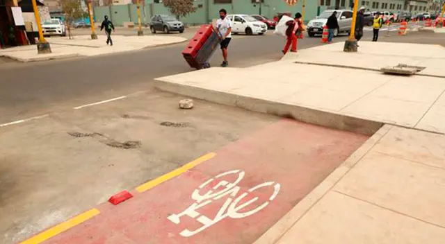 Ciclovía de La Victoria vienen siendo interrumpidas. Ciclovía de La Victoria vienen siendo interrumpidas.