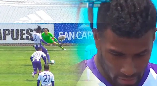 Penny le impidió el grito de gol a Ascues. Penny le impidió el grito de gol a Ascues.