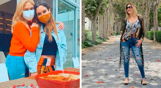 Gisela Valcárcel disfruta de su viaje con las medidas de prevención.