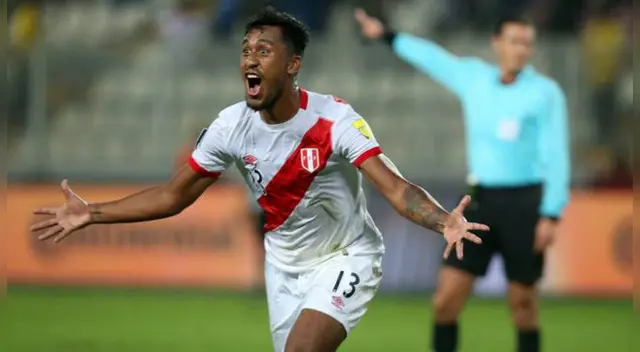 Renato Tapia anota el segundo tanto contra Brasil Renato Tapia anota el segundo tanto contra Brasil