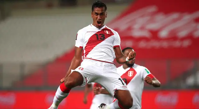 Renato Tapia anota el segundo tanto contra Brasil Renato Tapia anota el segundo tanto contra Brasil