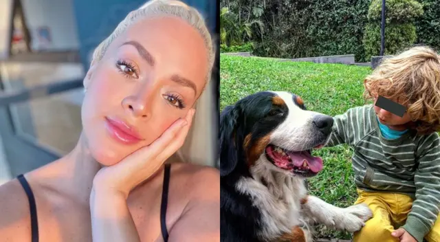 Sheyla Rojas comparte divertido video junto a su hijo.