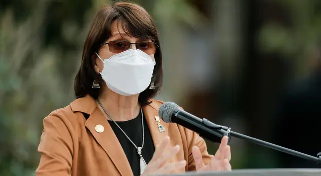Ministra de Salud, Pilar Mazzetti.