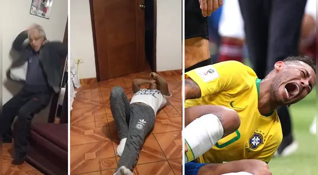 La cómica escena causó la risa de miles de internautas en las redes sociales. La cómica escena causó la risa de miles de internautas en las redes sociales.