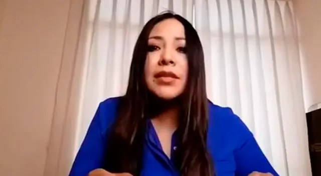 Congresista Cecilia García.