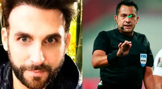 El conductor de TV, Rodrigo González, opinó del mal arbitraje de Julio Bascuñán en el partido Perú vs. Brasil. El conductor de TV, Rodrigo González, opinó del mal arbitraje de Julio Bascuñán en el partido Perú vs. Brasil.