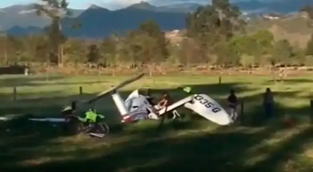 Avioneta se cae y un bebé es el único sobreviviente
